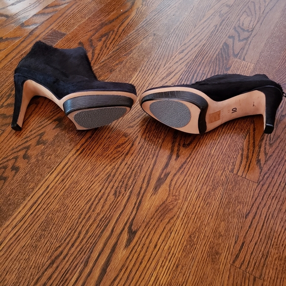 Designer Herve leger ponyhair ankle boots - Picture 3 of 5